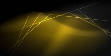 Neon renkli soyut çizgiler