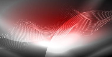 Neon çizgiler parlak parlayan arka plan