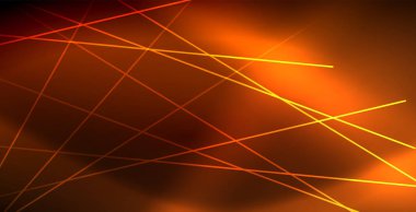 Neon parlayan dalga, sihirli enerji ve ışık arka plan