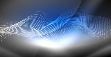 Neon çizgiler parlak parlayan arka plan