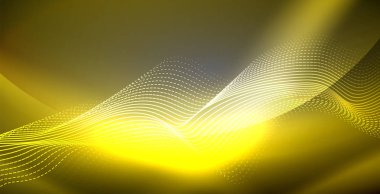 Neon çizgiler parlak parlayan arka plan