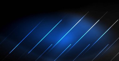 Neon renkli soyut çizgiler