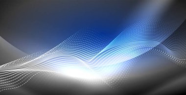 Neon çizgiler parlak parlayan arka plan