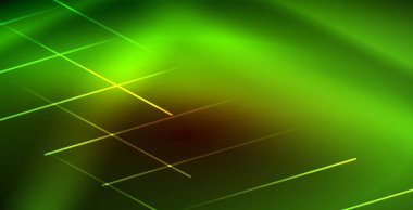 Neon parlayan dalga, sihirli enerji ve ışık arka plan