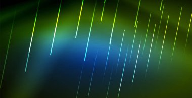 Neon parlayan dalga, sihirli enerji ve ışık arka plan