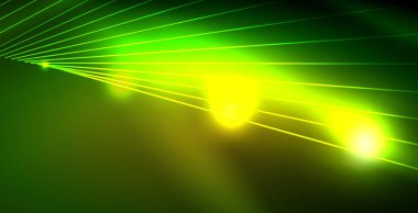 Parlak neon uzay arka planı