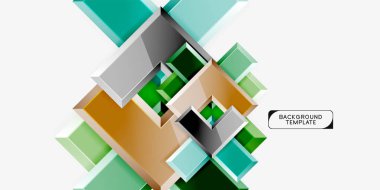 Parlak oklar arka plan