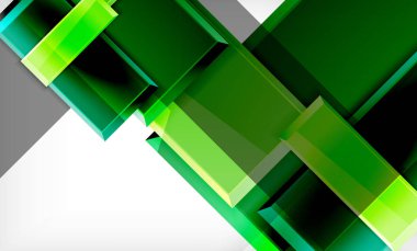 Renkli kare ve dikdörtgen blokları arka plan