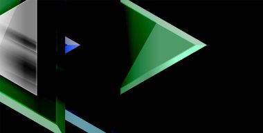 Dinamik üçgen kompozisyon soyut arka plan