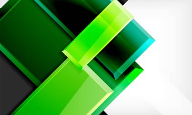 Renkli kare ve dikdörtgen blokları arka plan