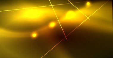 Neon parlayan dalga, sihirli enerji ve ışık arka plan