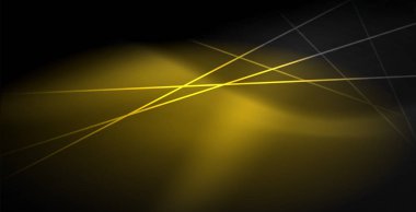 Neon renkli soyut çizgiler