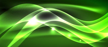 Neon ışık dalgaları