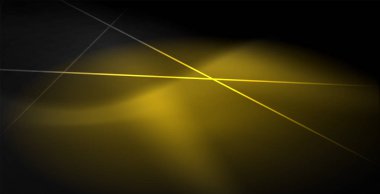 Neon renkli soyut çizgiler