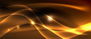 Neon ışık dalgaları