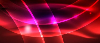 Neon ışık dalgaları