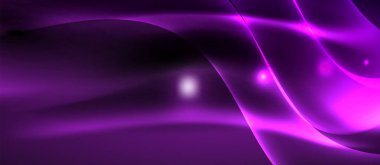 Neon ışık dalgaları