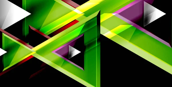 Triangel abstrakt bakgrund — Stock vektor