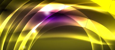 Neon ışık dalgaları