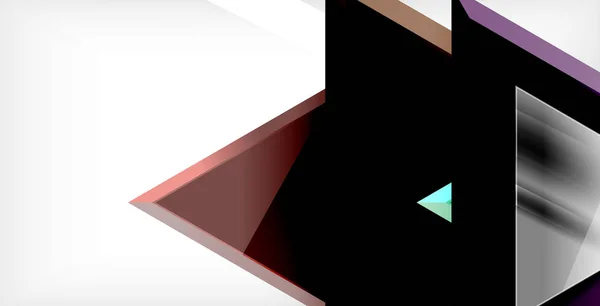 Glänsande glänsande trianglar bakgrunden — Stock vektor