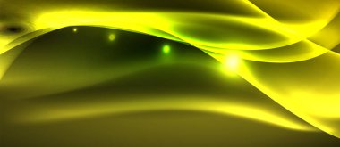 Neon ışık dalgaları