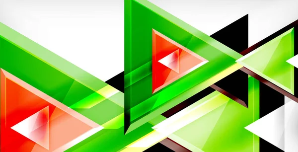 Абстрактный фон треугольника — стоковый вектор