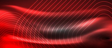 Parlayan parlak neon kareler soyut arka plan, techno modern şablon