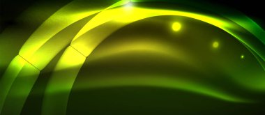 Neon ışık dalgaları