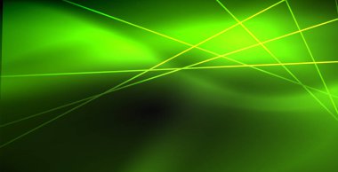 Neon renkli soyut çizgiler