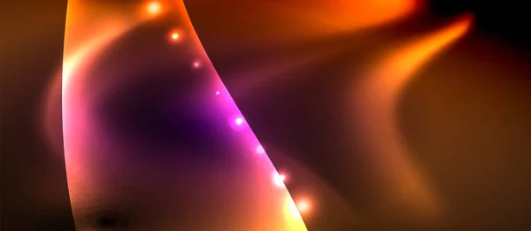 Блестящий светящийся неоновый фон — стоковый вектор
