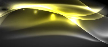 Neon ışık dalgaları