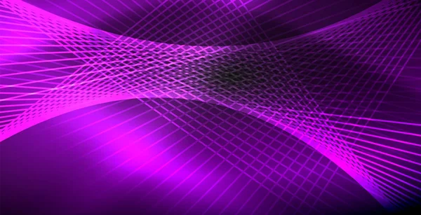 Neon renkli soyut çizgiler