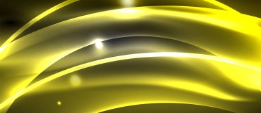 Neon ışık dalgaları