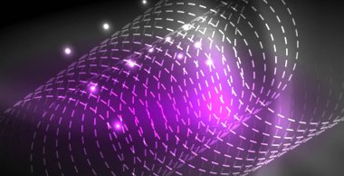 Soyut çizgiler, Modern arka plan ile parlayan parlak neon renkler