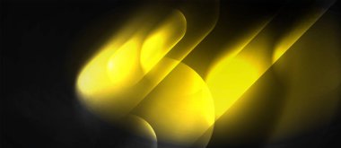 Neon parlayan tekno çizgiler, yüksek teknoloji fütüristik soyut arka plan şablonu