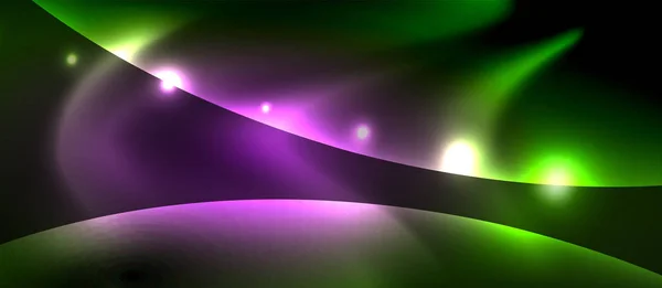 Brillante luz brillante fondo abstracto — Vector de stock