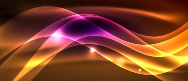 Neon ışık dalgaları