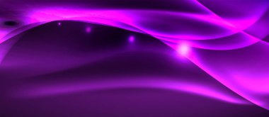 Neon ışık dalgaları