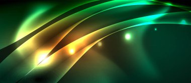 Parlayan parlak ışık soyut arka plan