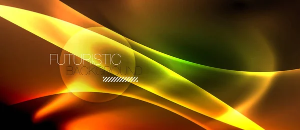 Brillante luz brillante fondo abstracto — Vector de stock