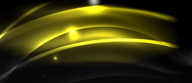 Neon ışık dalgaları