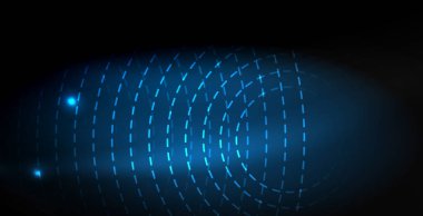 Soyut çizgiler, Modern arka plan ile parlayan parlak neon renkler