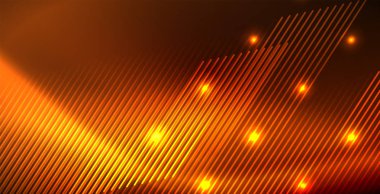 Neon parlayan dalga, sihirli enerji ve ışık arka plan