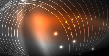 Soyut çizgiler, Modern arka plan ile parlayan parlak neon renkler