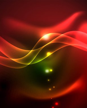 Parlayan parlak ışık soyut arka plan