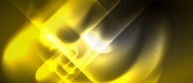 Neon parlayan tekno çizgiler, yüksek teknoloji fütüristik soyut arka plan şablonu