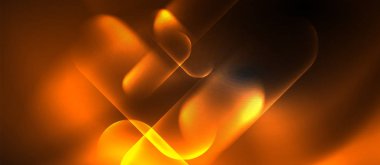 Neon parlayan tekno çizgiler, yüksek teknoloji fütüristik soyut arka plan şablonu