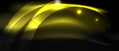 Neon ışık dalgaları