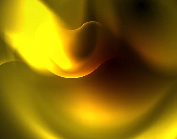Parlak neon geometrik dalgalar şablonu — Stok Vektör
