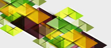 Üçgen geometrik modern iş sunumu tasarım şablonu, herhangi bir arka plan için soyut desen